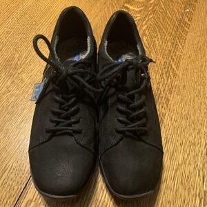 Women's Wolky Cajun WR Walking Shoe Sneaker Waterproof‎ Black 37 (6)